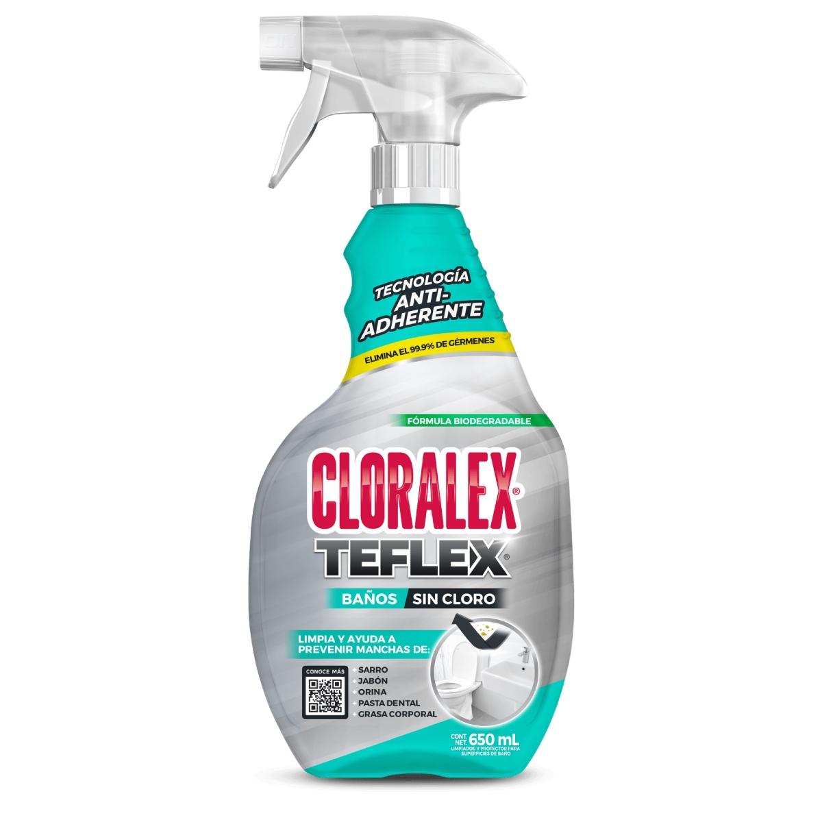Limpiador cloralex teflex 650ml
