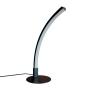 LÁMPARA DE ESCRITORIO LED 7W, LUZ CÁLIDA, DISEÑO MODERNO, IDEAL PARA LECTURA, RECAMARA, SALA, NEGRO