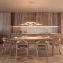 LÁMPARA COLGANTE, LUZ CÁLIDA, LÁMPÁRA ARAÑA, IDEAL PARA COMEDOR, ISLA DE COCINA, MODERNA