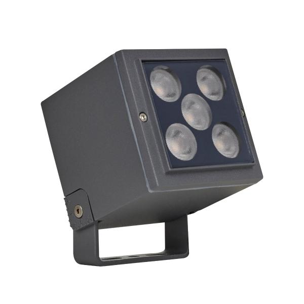 LÁMPARA DE EXTERIOR LED, SPOT DE SOBREPONER EN PISO, PATIO, JARDÍN REFLECTOR LED, IP65, 5W