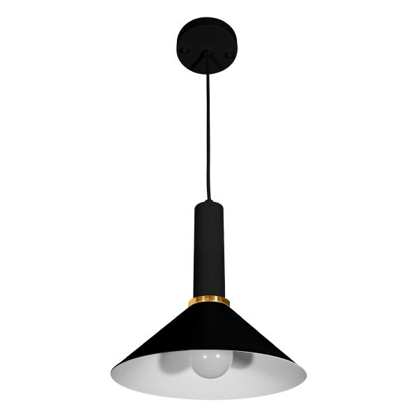 LAMPARA DE SUSPENDER DECORATIVA USO INTERIOR LÁMPARA LED LUZ FRIA, COLOR NEGRO