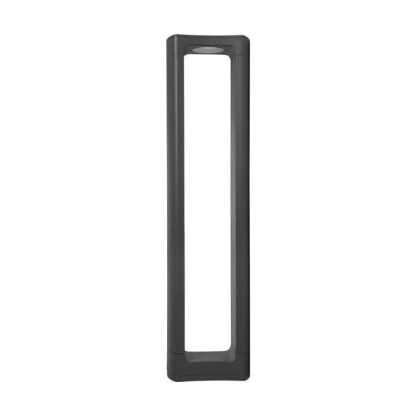 LAMPARA DECORATIVA TIPO BOLARDO PARA JARDÍN, USO EXTERIOR, IP54, 8 W, LUZ CALIDA 3000 K