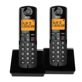 TELEFONO DUO 3 MEMORIAS DIRECTORIO COMPARTIDO PANTALLA RETROILUMINADA 2 LÍNEAS