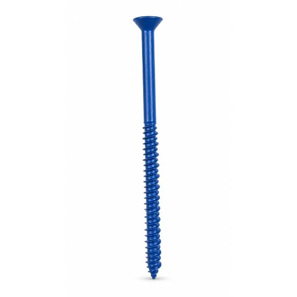 TORNILLO CABEZA PLANA PHILLIPS ACERO GALVANIZADO 3/16X3 1/4 CONCRETO PAQUETE 25 PIEZAS