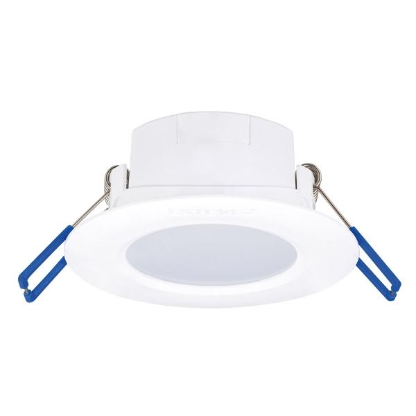 LUMINARIO EMPOTRADO EN TECHO 3" DE 5W CON LUZ AJUSTABLE BLANCO