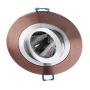 LUMINARIO EMPOTRADO DIRIGIBLE LUXE MR16GU 5.3 CON FOCO LED