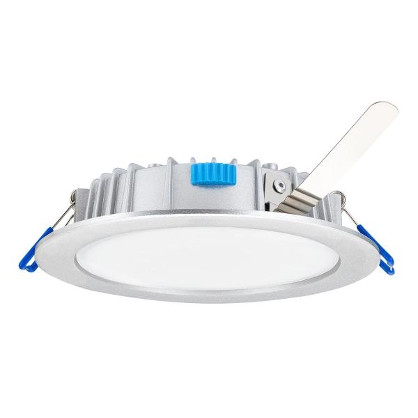 LUMINARIO EMPOTRADO SLIM 5PG 12W CCT NIQUEL