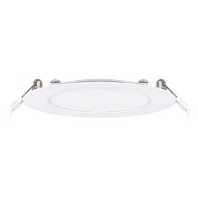 4 PACK LUMINARIO EMPOTRADO LED ECO FLAT 5PG 6W