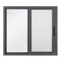 VENTANA CORREDIZA GRIS CRISTAL DOBLE 60 X 60 CM (ANCHOXALTO)