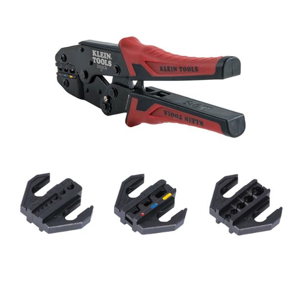 JUEGO DE PINZA PONCHADORA PARA TERMINALES DE 10-22 AWG