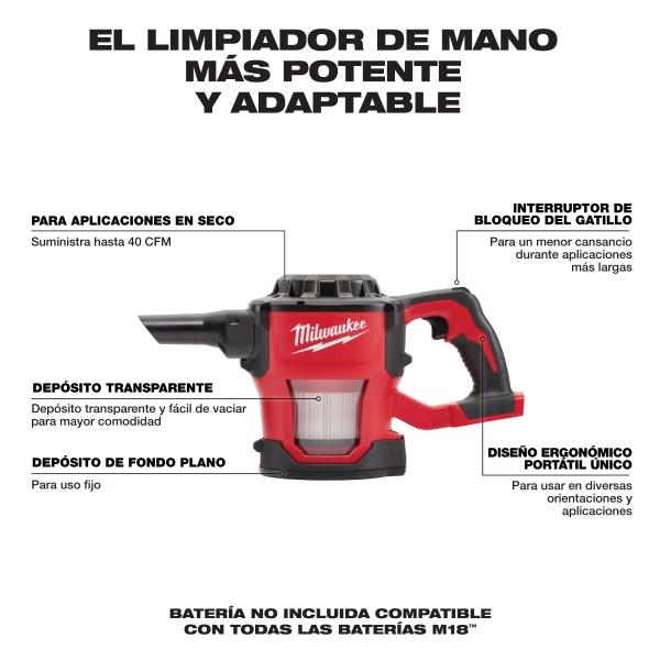 Pack De 5 Bolsas De Aspiración Para Aspiradora Industrial Milwaukee AS300ELCP - Alta Filtración, 15 Litros