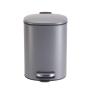 BOTE DE BASURA 5 L GRIS MATE