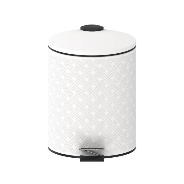 BOTE DE BASURA 5L BLANCO