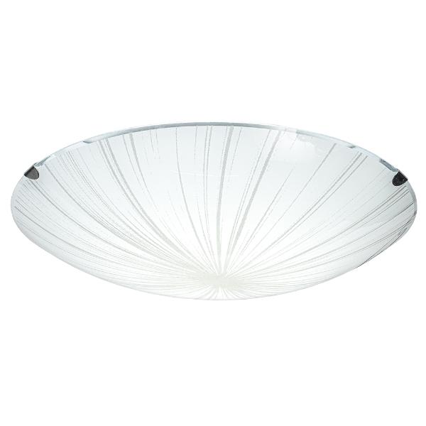 LÁMPARA DE TECHO 1815 VIDRIO DECORADO