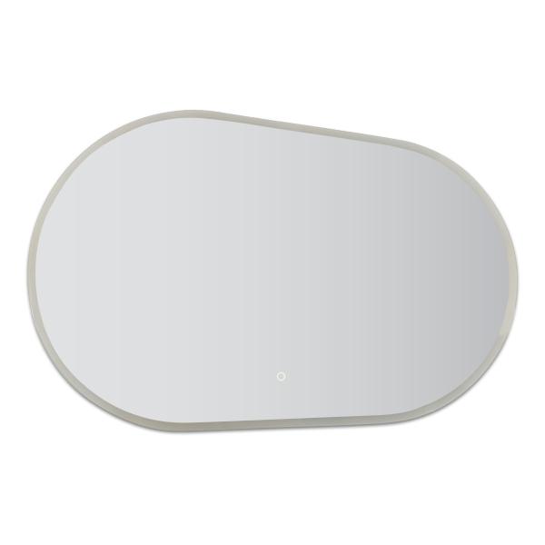 ESPEJO ASIMÉTRICO MODELO GRASSE CON LUZ LED 120 CM X 80 CM