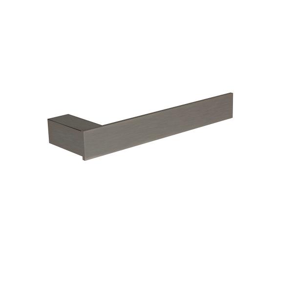 TOALLERO SENCILLO MÁXIMA EN ACABADO GRIS MATE TITANIUM