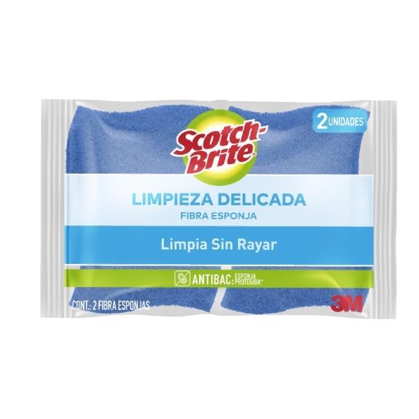 FIBRA CERO RAYAS AZUL 2 PIEZAS