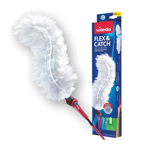 Vileda Prachovka Flex&Catch s krátkou rukojetí nakoupit u