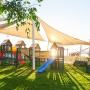 MALLA TRIANGULAR PARA SOMBRA BEIGE