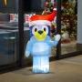 INFLABLE ANIMADO NAVIDEÑO BLUEY 1.2M AZUL