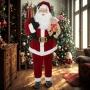 FIGURA NAVIDEÑA DECORATIVA DE SANTA CLAUS 1.5M