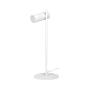 LAMPARA DE ESCRITORIO LED, LUZ FRIA 6500K, COLOR BLANCO, LAMPARA DE LECTURA MODERNA 6W