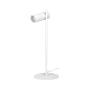 LAMPARA DE ESCRITORIO LED, LUZ NEUTRA 4000K, COLOR BLANCO, LAMPARA DE LECTURA MODERNA 6W