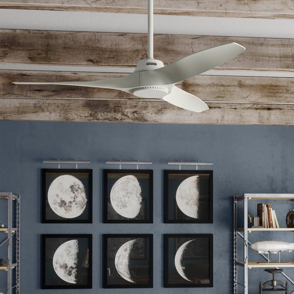 VENTILADOR DE TECHO MOSELY 52" INDUSTRIAL PARA EXTERIOR BLANCO