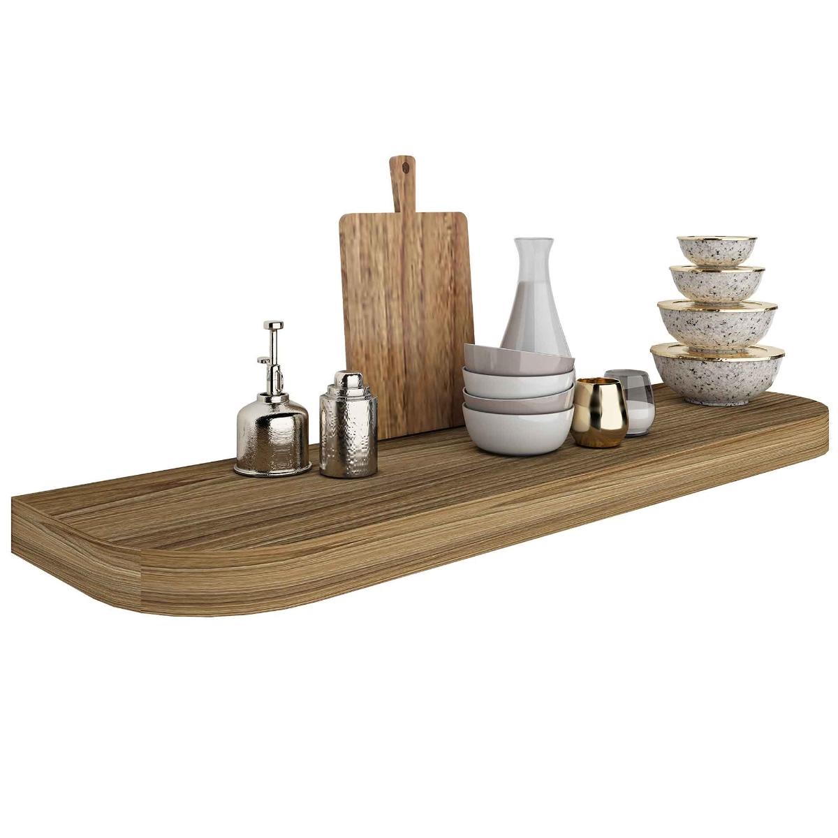 Repisa mágica nogal