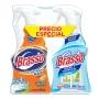 2PACK DE LIMPIEZA PARA TU COCINA: BRASSO ANTIGRASA MAX LIMÓN Y BRASSO VIDRIOS Y SPERFICIES AMONIA