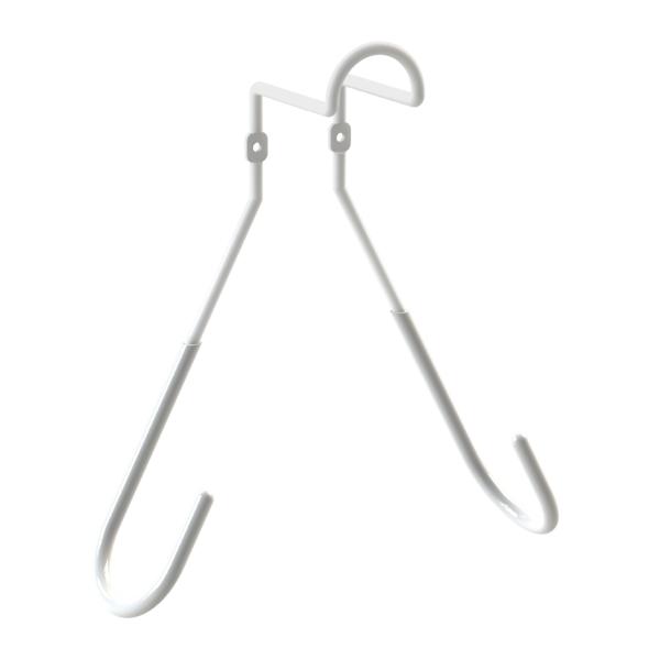 COLGADOR PARA PLANCHA Y BURRO 30 X 27 X 9 CM COLOR BLANCO