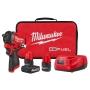 KIT DE LLAVE DE IMPACTO STUBBY COMPACTA DE 1/2 PULGADA M12 FUEL MILWAUKEE