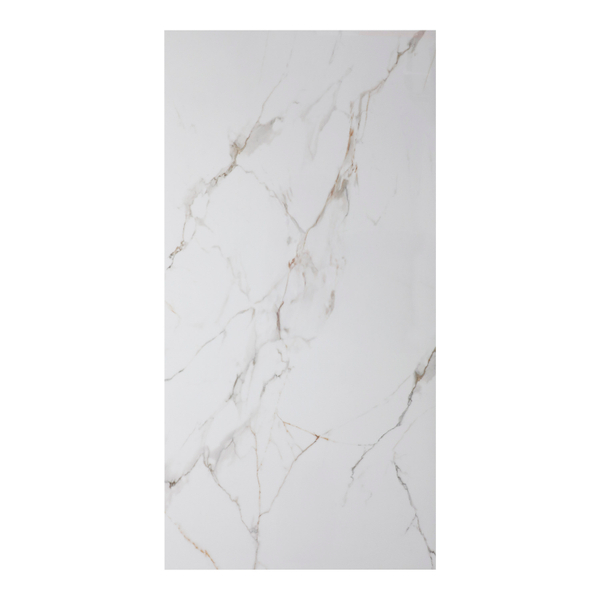 PISO PORCELANATO TOLENTINO 60 X 120 CM BLANCO TIPO MÁRMOL CAJA CON 1.44 M2