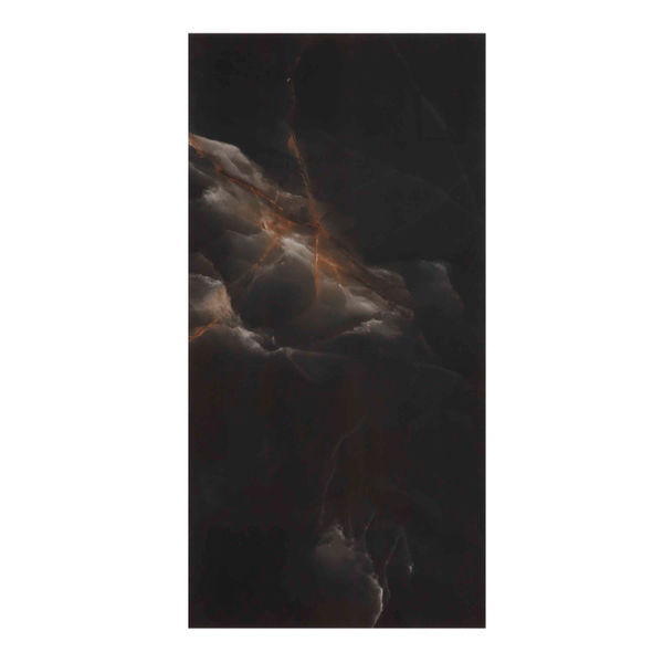 PISO PORCELANATO SCARLINO 60 X 120 CM NEGRO TIPO MÁRMOL CAJA CON 1.44 M2