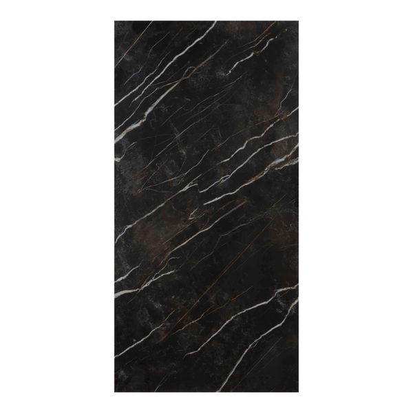 PISO PORCELANATO ENZO 160 X 80 CM NEGRO TIPO MÁRMOL CAJA CON 2.56 M2