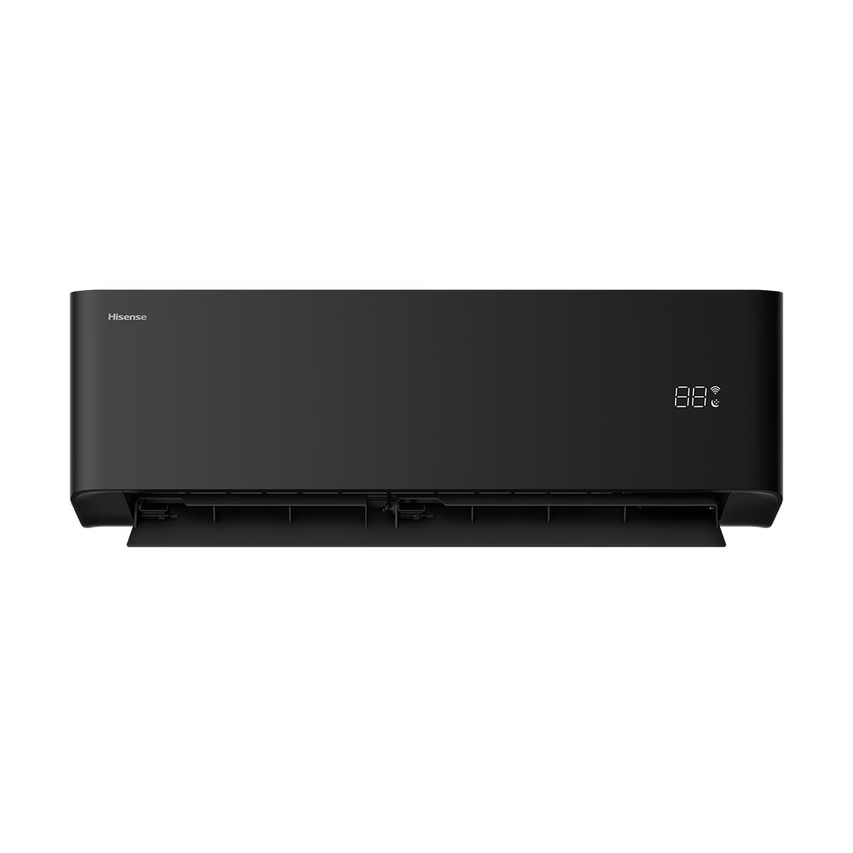Minisplit inverter hisense negro 1t frío calor 220v