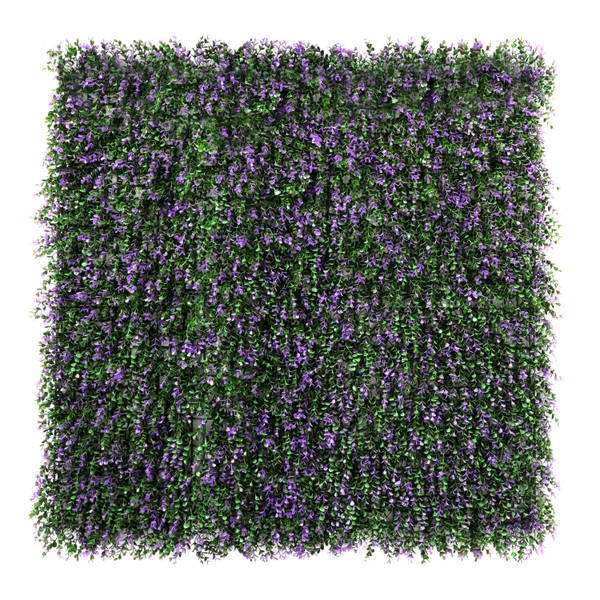 FOLLAJE DECORATIVO ARTIFICIAL BOXUS LAVANDA 1 X 1 M