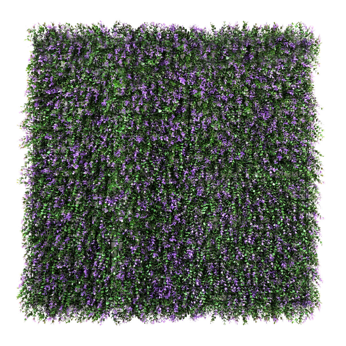 Follaje decorativo artificial boxus lavanda 1 x 1 m
