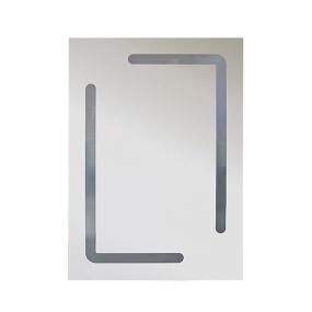 ESPEJO NORD LUZ LED CON MOVIMIENTO 50 X 70 CM
