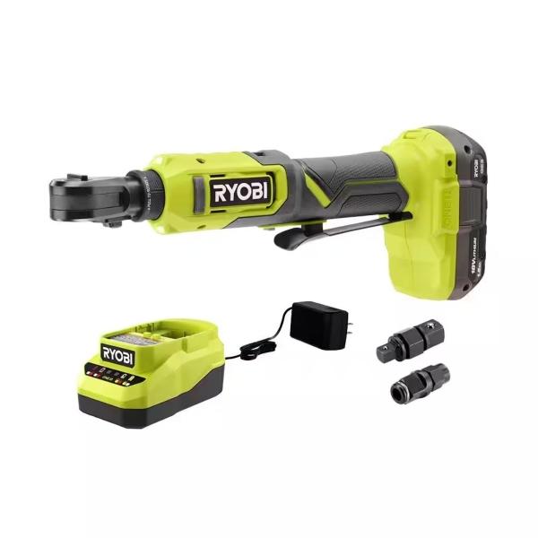 ONE+ HP 18V BRUSHLESS CLAVADORA INALÁMBRICA CALIBRE 18 CON BATERÍA DE 4.0 AH Y CARGADOR