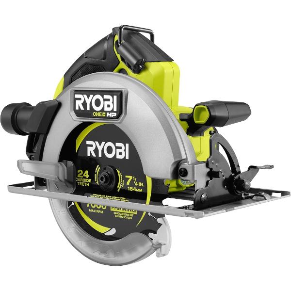 SIERRA CIRCULAR BRUSHLESS RYOBI ONE+ HP 18V 7-1/4"