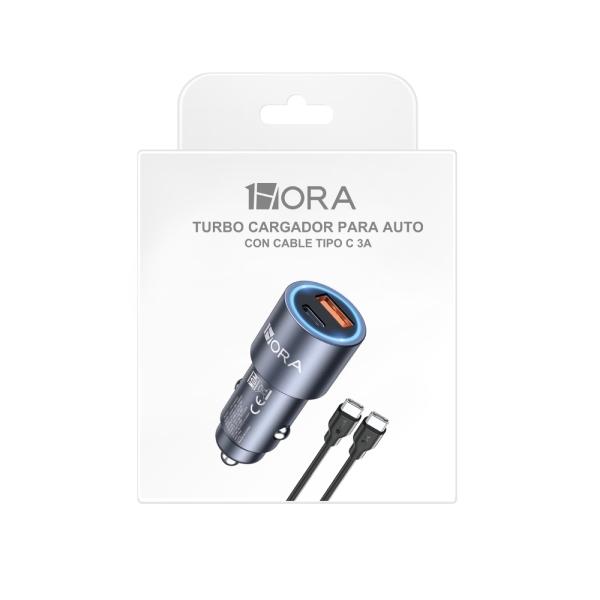 CARGADOR PARA AUTO CARGA RAPIDA 38W GAR241