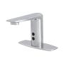 LLAVE DE SENSOR PARA LAVABO DOBLE SENSOR ACABADO CROMO ESPEJO