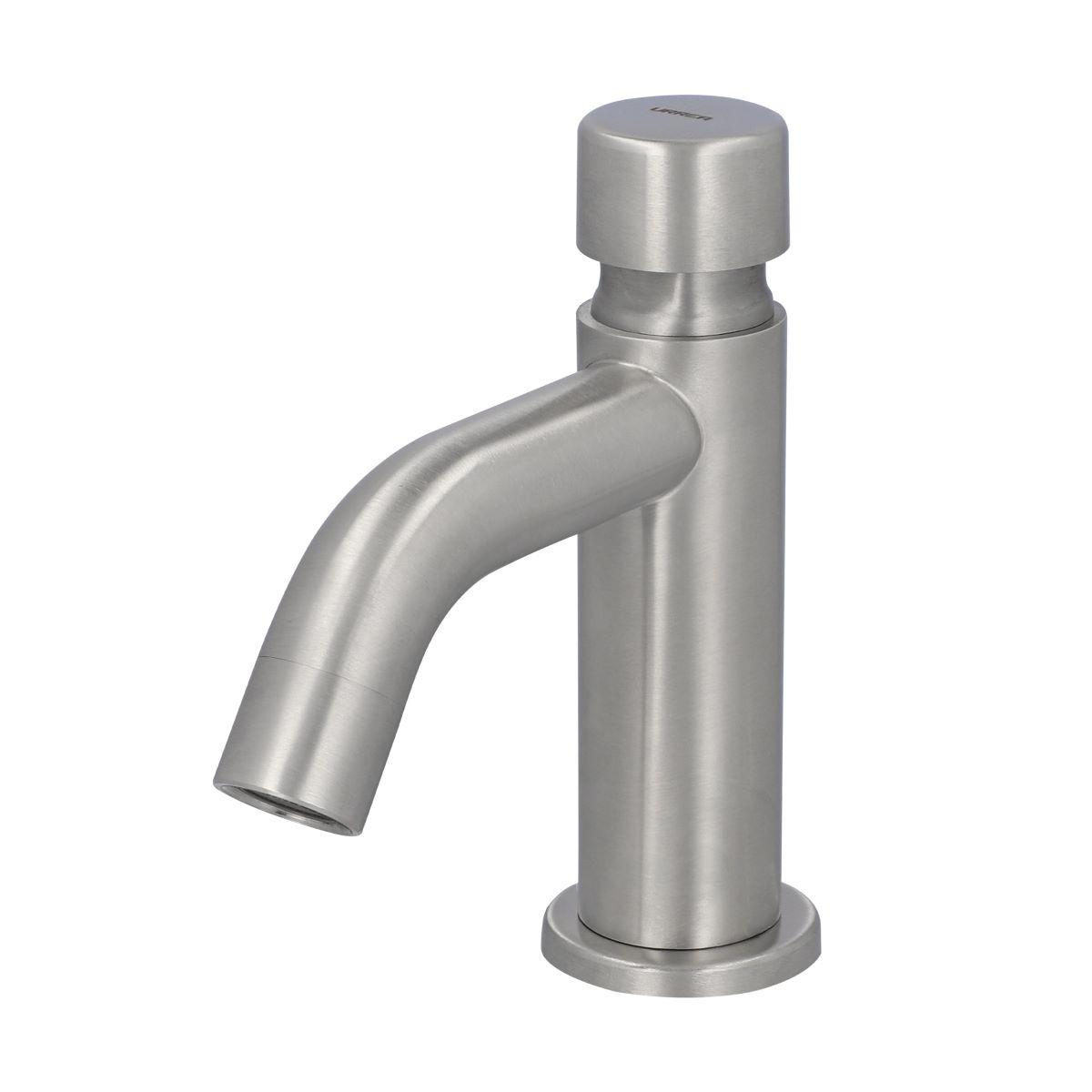 Llave temporizadora de acero inoxidable .304 tiempo de flujo maximo 10 segundos refacciones disponibles