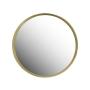 ESPEJO DELUXE REDONDO DORADO 70X8.5CM