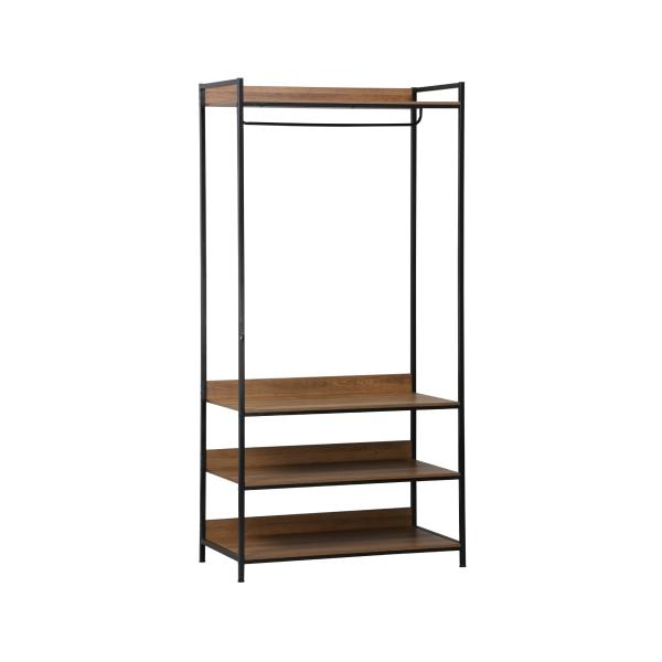 CLÓSET 3 NIVELES Y RACK WIDE 100 X 48 X 200 CM