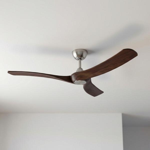 VENTILADOR DE TECHO WILLIWAW 60" PARA INTERIOR MARRÓN