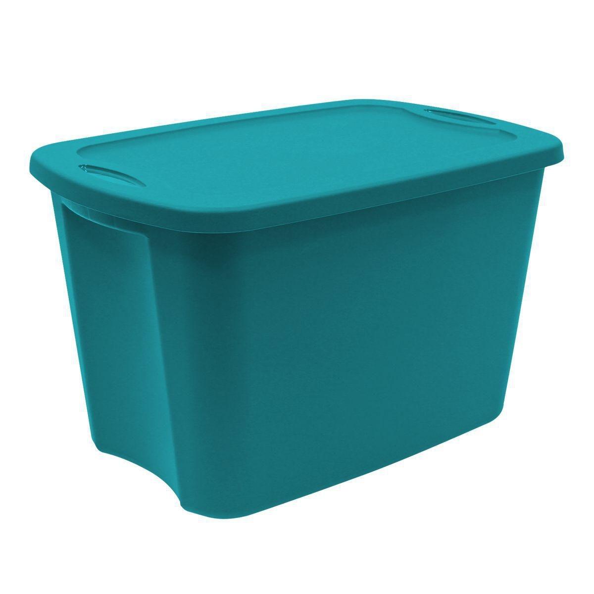 Caja milan 72 lt turquesa