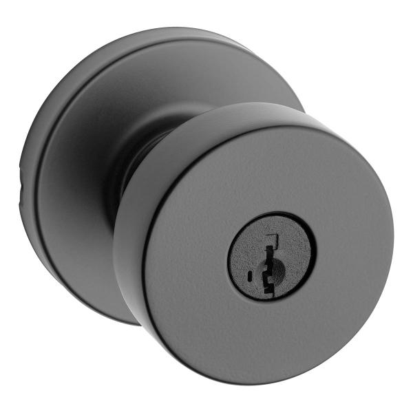 POMO PISMO ENTRADA NEGRO MATE KWIKSET