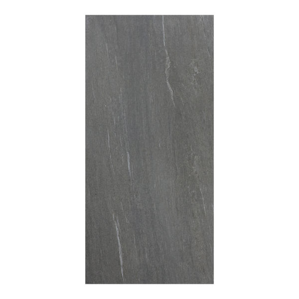 PISO PORCELANATO MONTECARLO 59.3 X 119 CM GRAFITO TIPO RÚSTICO CAJA CON 2.12 M2